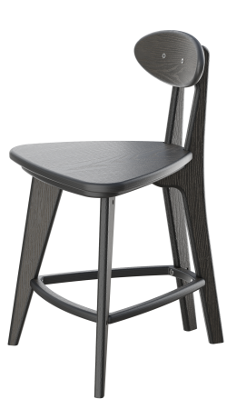 Стул 4 прямые ножки (венге)